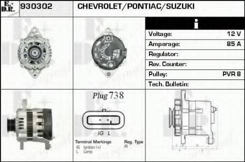 EDR 930302 - Alternateur cwaw.fr