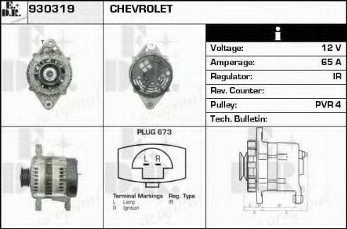 EDR 930319 - Alternateur cwaw.fr