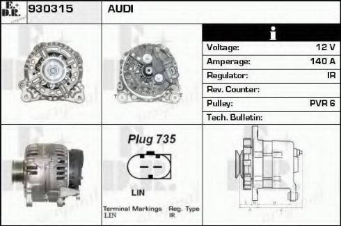 EDR 930315 - Alternateur cwaw.fr