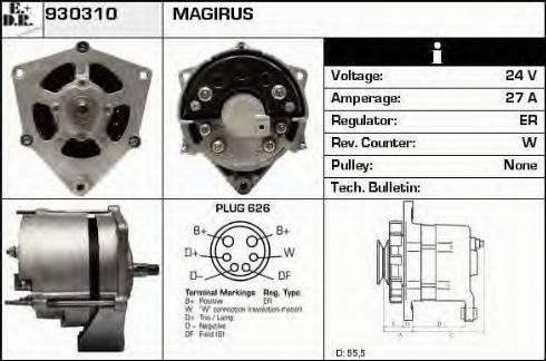 EDR 930310 - Alternateur cwaw.fr