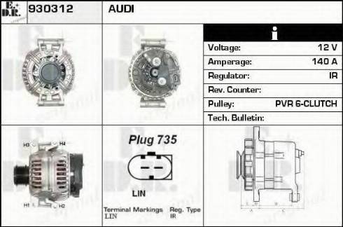 EDR 930312 - Alternateur cwaw.fr