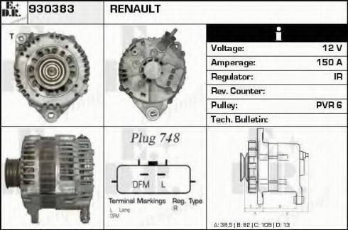 EDR 930383 - Alternateur cwaw.fr