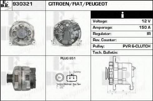 EDR 930321 - Alternateur cwaw.fr