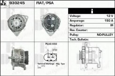 EDR 930245 - Alternateur cwaw.fr