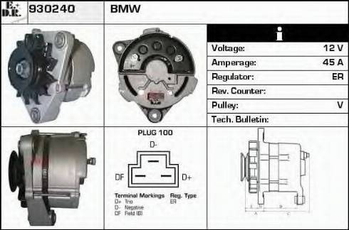 EDR 930240 - Alternateur cwaw.fr