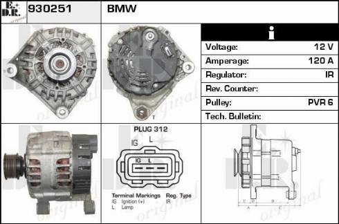 EDR 930251 - Alternateur cwaw.fr