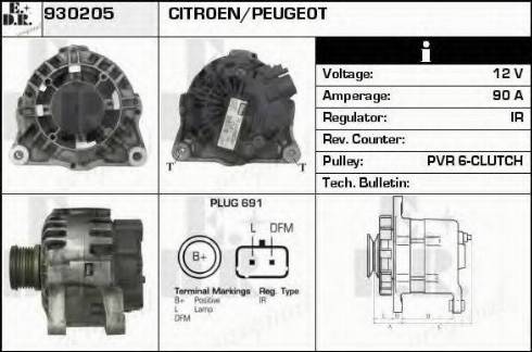 EDR 930205 - Alternateur cwaw.fr