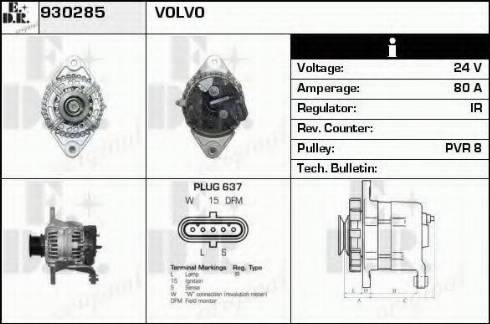 EDR 930285 - Alternateur cwaw.fr