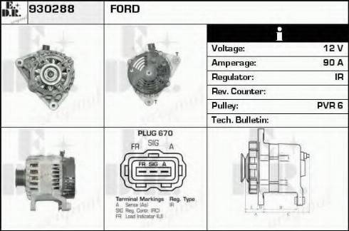 EDR 930288 - Alternateur cwaw.fr