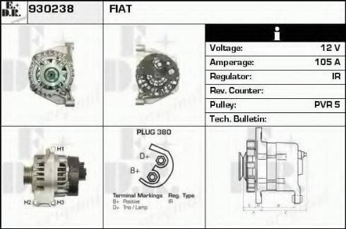 EDR 930238 - Alternateur cwaw.fr