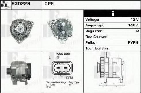 EDR 930229 - Alternateur cwaw.fr