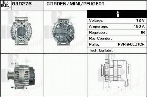 EDR 930276 - Alternateur cwaw.fr