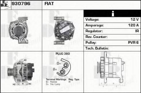 EDR 930796 - Alternateur cwaw.fr