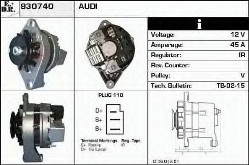 EDR 930740 - Alternateur cwaw.fr