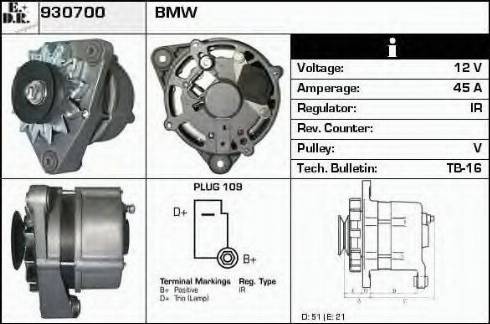 EDR 930700 - Alternateur cwaw.fr