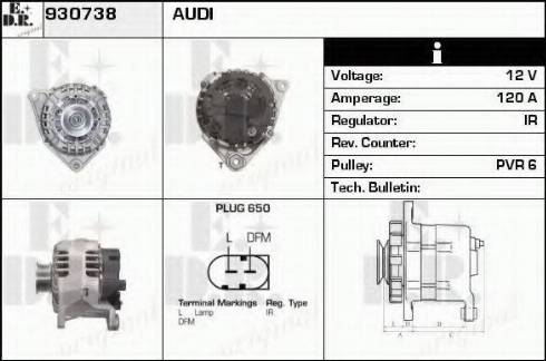 EDR 930738 - Alternateur cwaw.fr