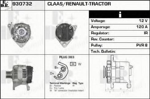 EDR 930732 - Alternateur cwaw.fr