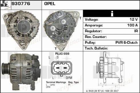 EDR 930776 - Alternateur cwaw.fr