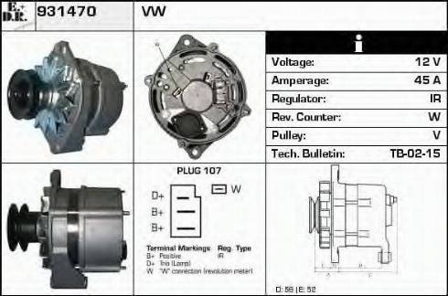 EDR 931470 - Alternateur cwaw.fr