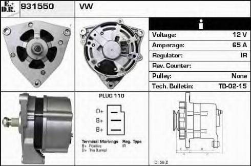 EDR 931550 - Alternateur cwaw.fr