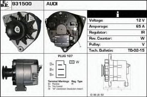 EDR 931500 - Alternateur cwaw.fr