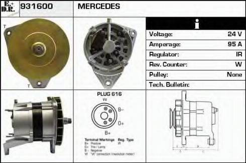 EDR 931600 - Alternateur cwaw.fr