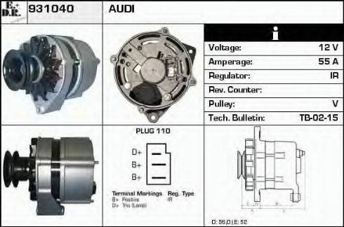 EDR 931040 - Alternateur cwaw.fr