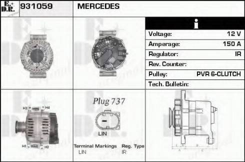 EDR 931059 - Alternateur cwaw.fr