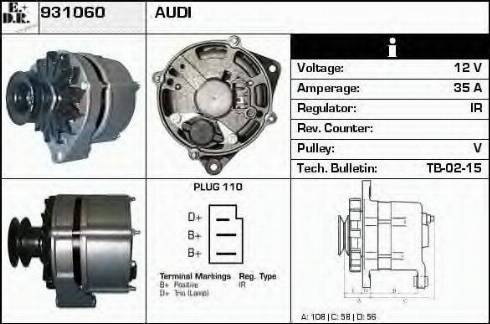 EDR 931060 - Alternateur cwaw.fr