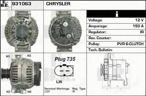 EDR 931063 - Alternateur cwaw.fr