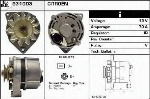 EDR 931003 - Alternateur cwaw.fr