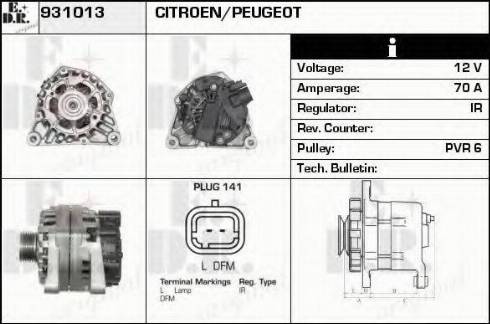 EDR 931013 - Alternateur cwaw.fr