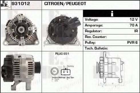 EDR 931012 - Alternateur cwaw.fr