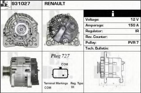 EDR 931027 - Alternateur cwaw.fr