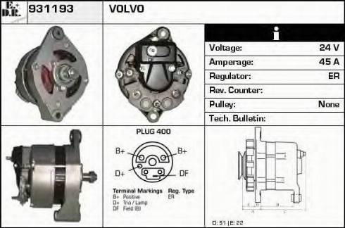 EDR 931193 - Alternateur cwaw.fr