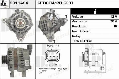 EDR 931149X - Alternateur cwaw.fr