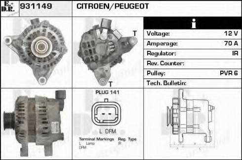 EDR 931149 - Alternateur cwaw.fr