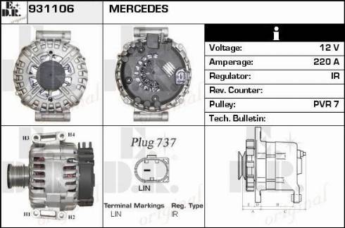 EDR 931106 - Alternateur cwaw.fr