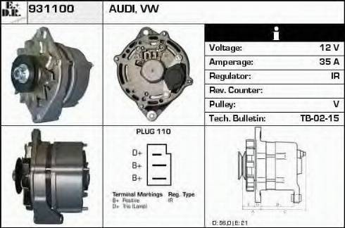 EDR 931100 - Alternateur cwaw.fr