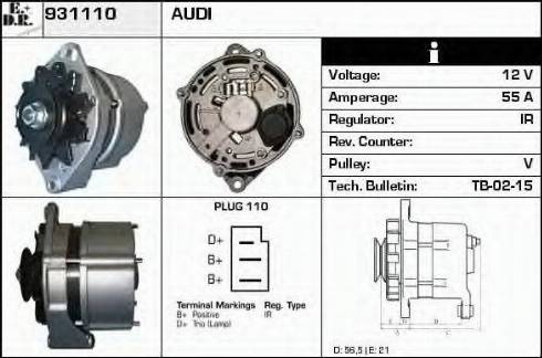 EDR 931110 - Alternateur cwaw.fr