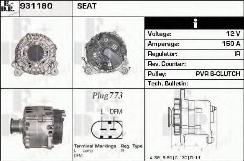 EDR 931180 - Alternateur cwaw.fr