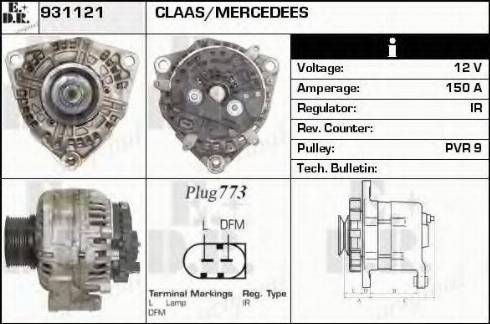 EDR 931121 - Alternateur cwaw.fr