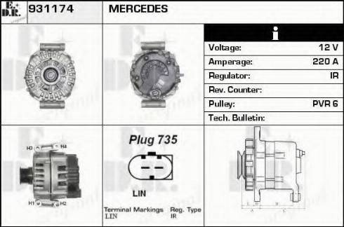 EDR 931174 - Alternateur cwaw.fr