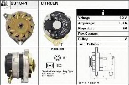 EDR 931841 - Alternateur cwaw.fr