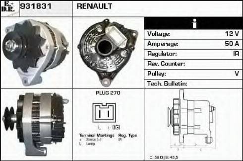 EDR 931831 - Alternateur cwaw.fr