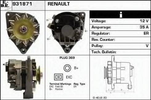 EDR 931871 - Alternateur cwaw.fr