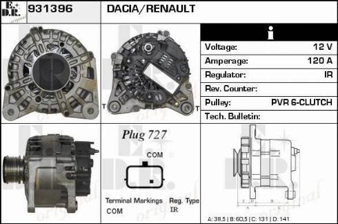 EDR 931396 - Alternateur cwaw.fr