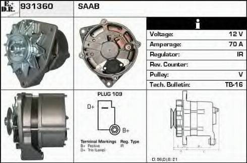 EDR 931360 - Alternateur cwaw.fr