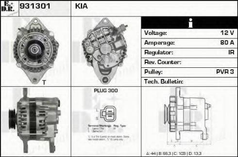 EDR 931301 - Alternateur cwaw.fr