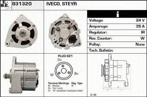 EDR 931320 - Alternateur cwaw.fr